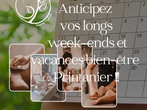 Sagesse Vegetale Soins Et Atelier Bien Etre Reville WEEK END ET VACANCES PRINTEMPS